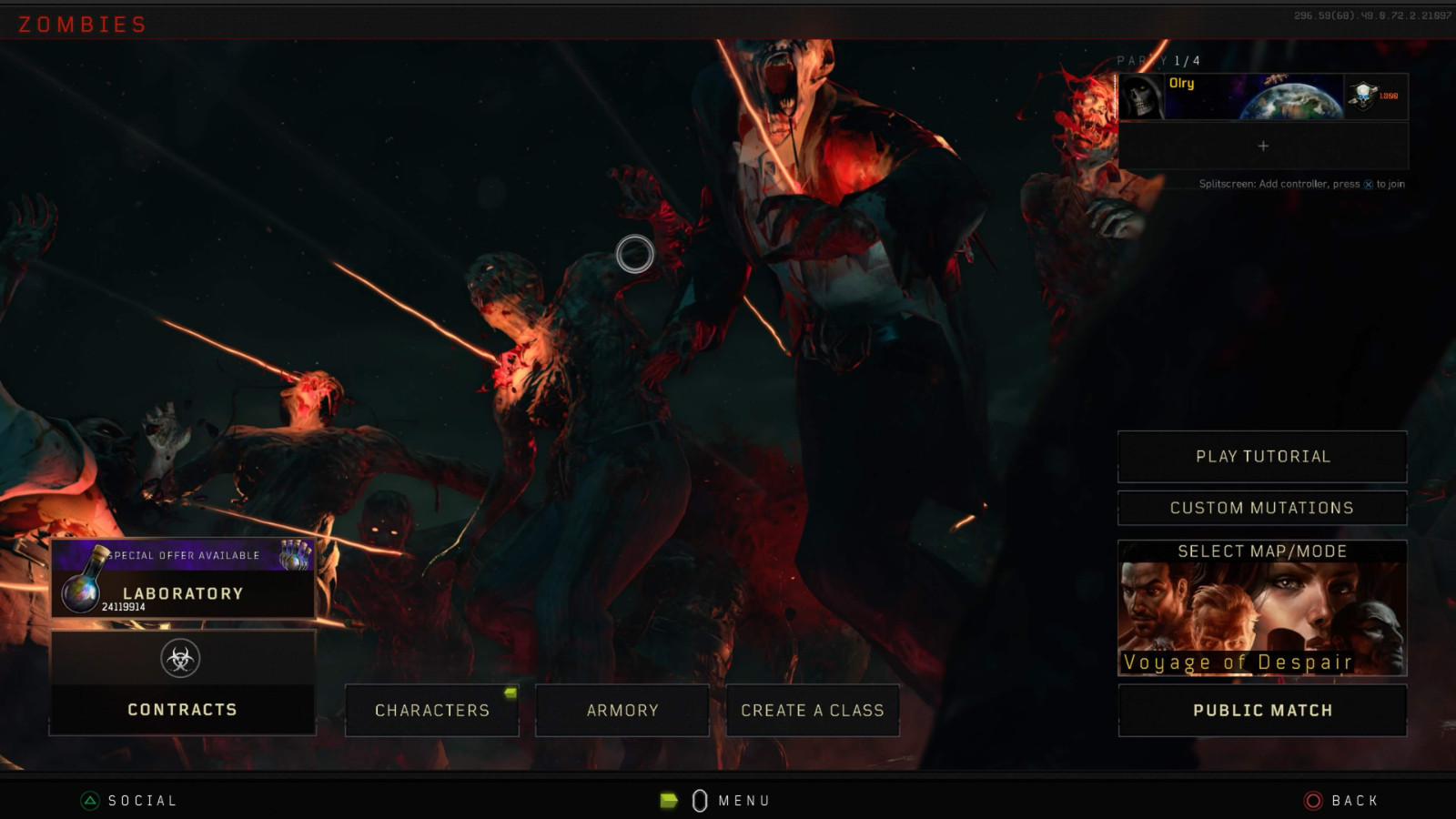 CALL OF DUTY BLACK OPS 4 ZOMBIES PLASMA NEBULIUM 22 MIL + NO LOGIN PS4/5