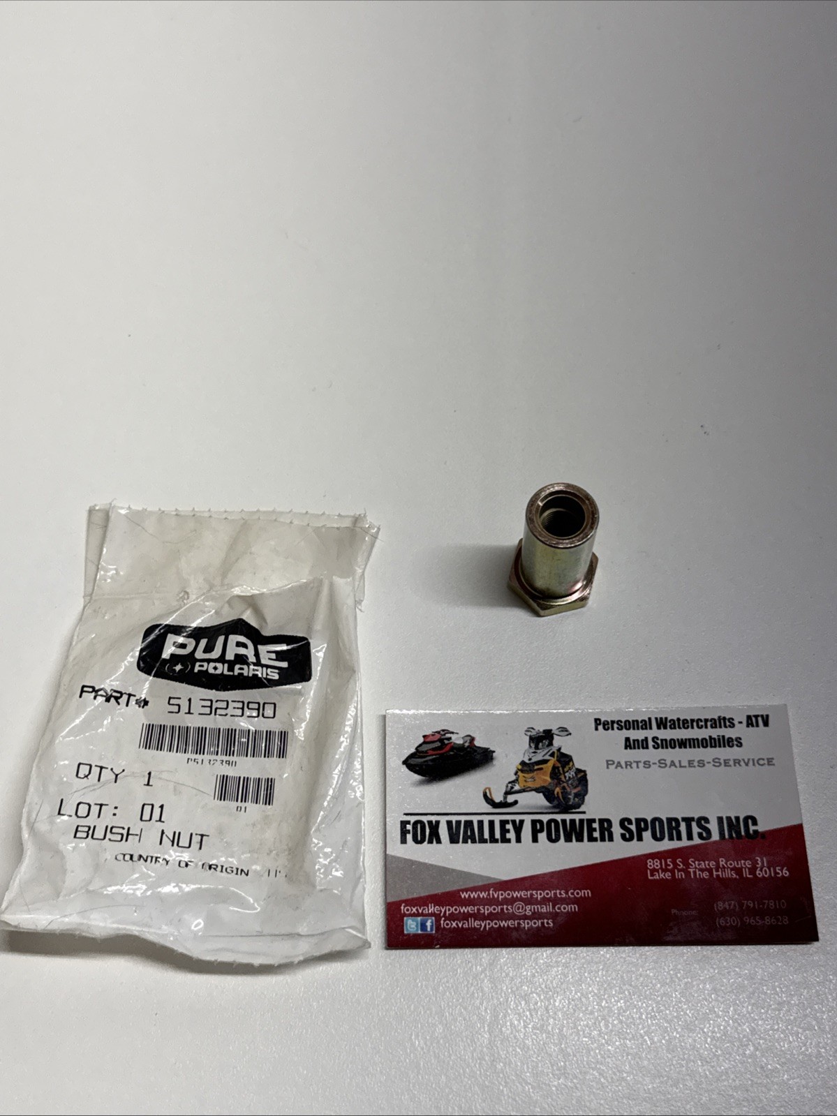 00-08 NEW OEM POLARIS REAR TORQUE ARM NUT BUSHING 5132390 SNOWMOBILE