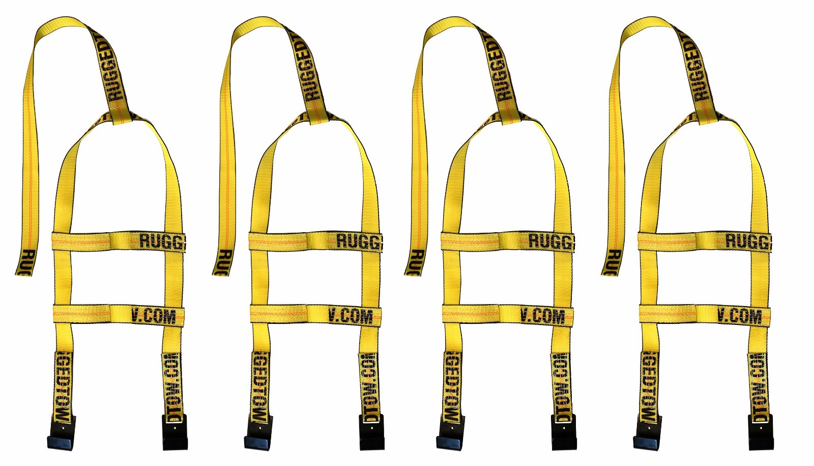 Demco Style Tow Dolly Basket Straps 13" to 15" wheel Size Mini Car Hauler Tow