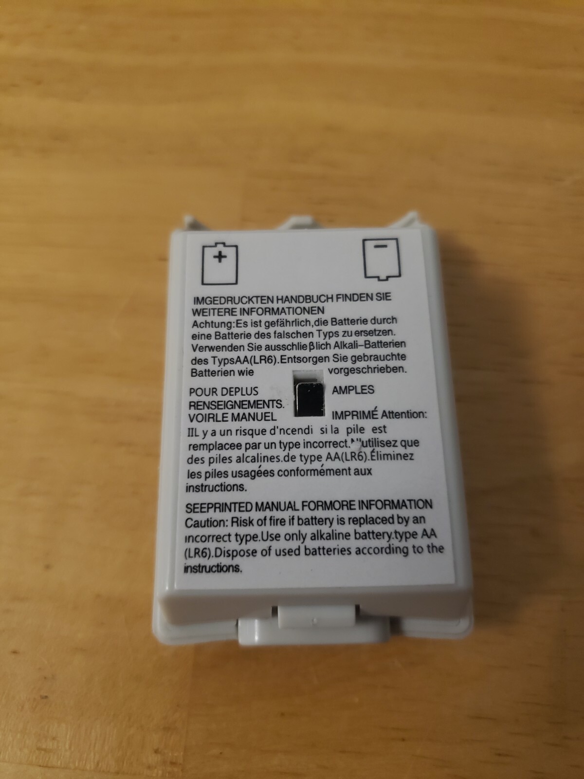 1x White Battery Replacement for Xbox 360 Controller Case, Shell, Pack, Cover US