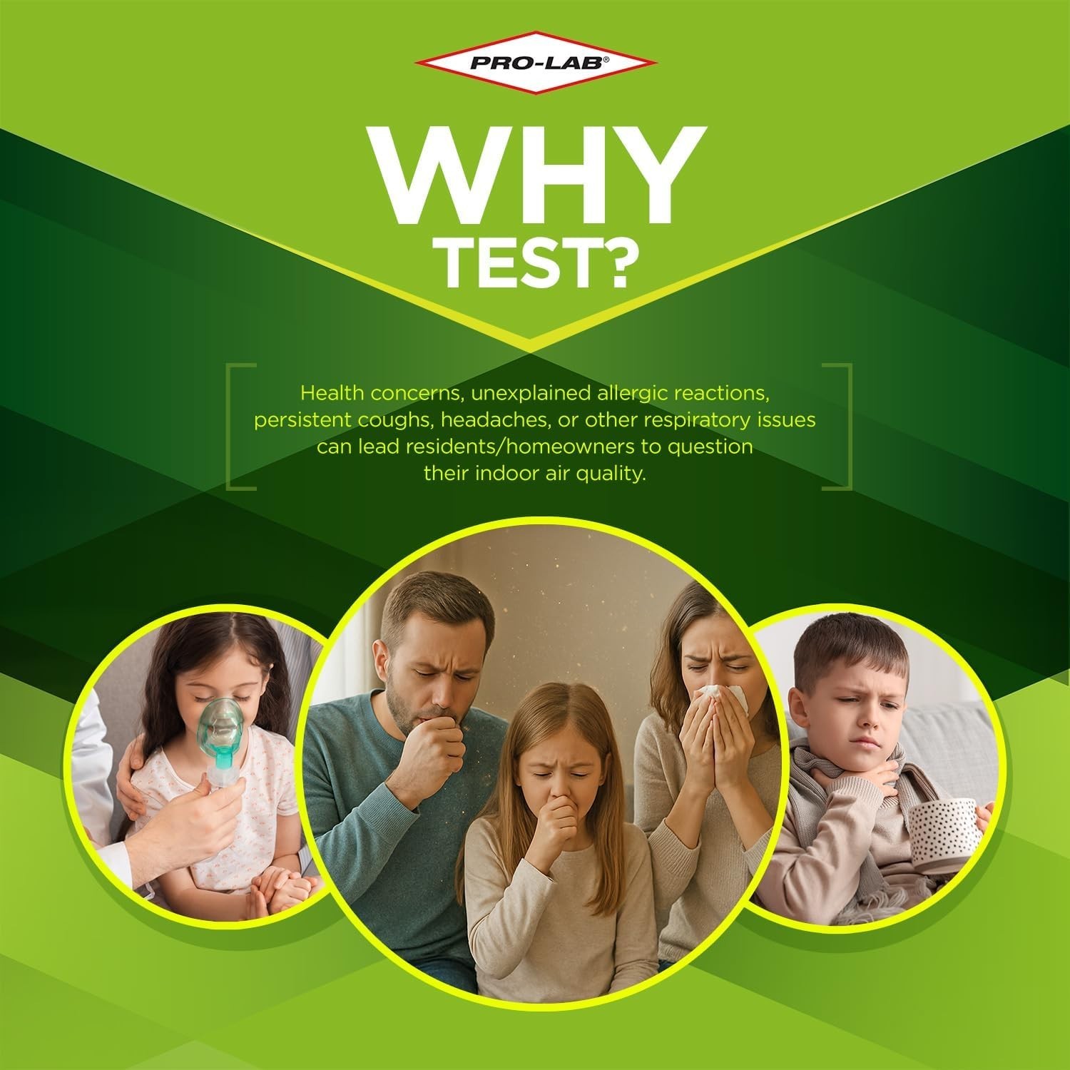 Home Mold Kit: Air, Surface, Bulk Samples + Lab Fee, Expert Advice Included