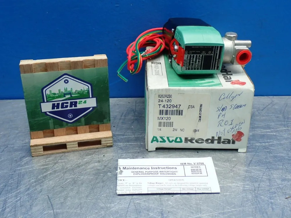 ASCO 8262R220 SOLENOID VALVE  10251700608