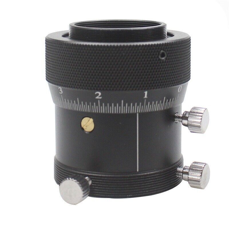 High Precision Double Helical Telescope Focuser w/ 1.25''/2''/SCT/M42 Adapter