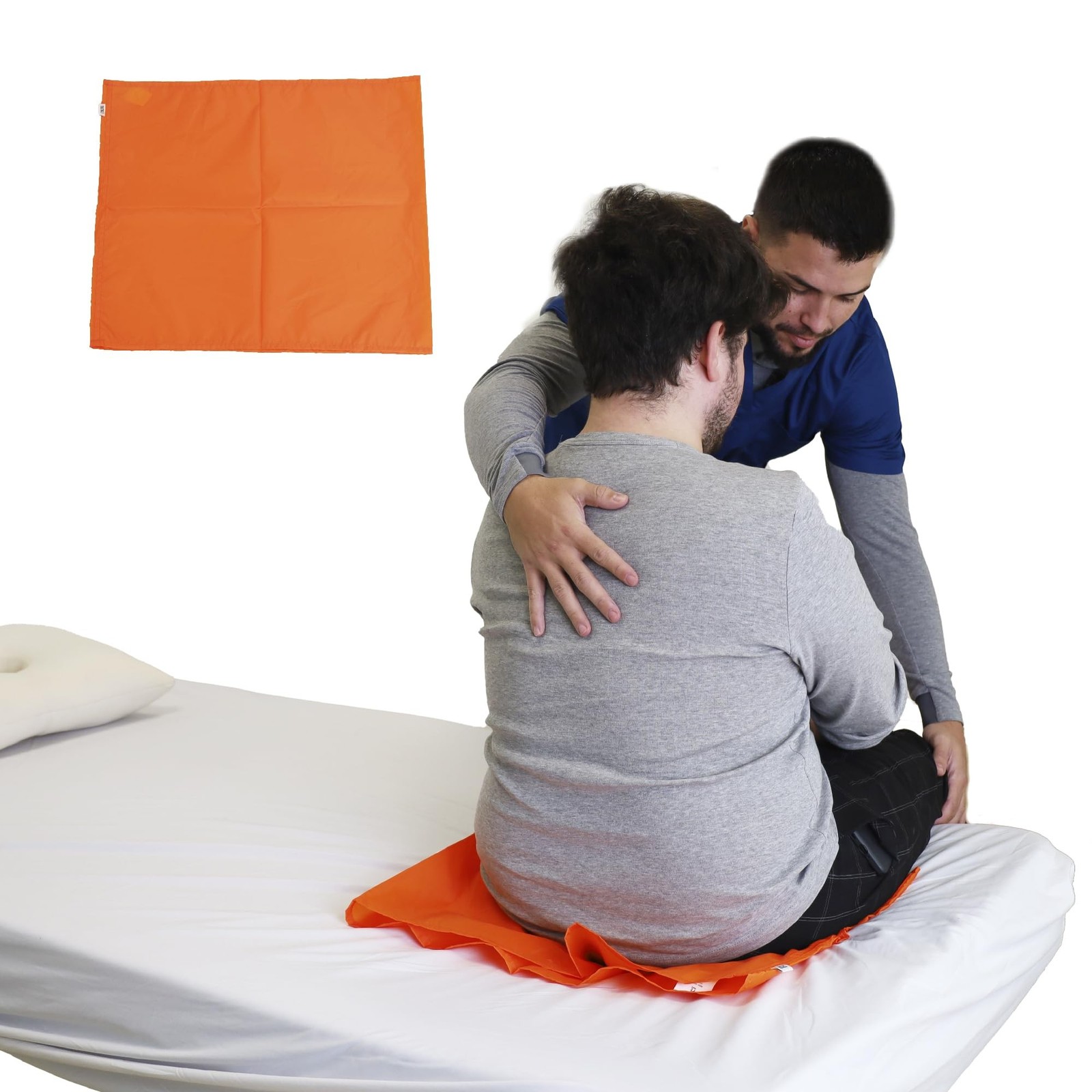 PEPE Mobility Tubular Slide Sheet for Patient Transfer 19" x 23" Sliding Draw...