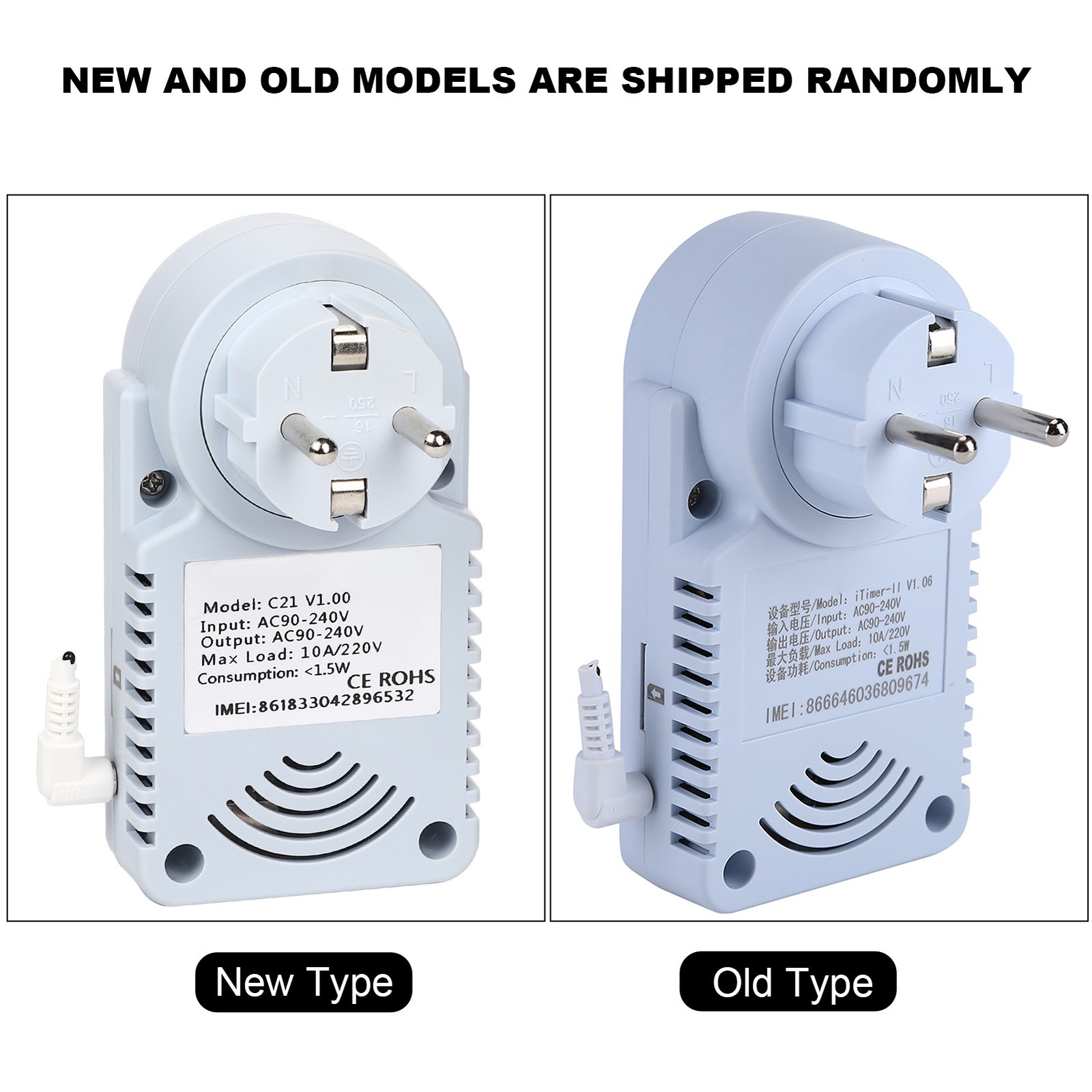 Hot Smart GSM Power Outlet Plug Socket With Temperature Sensor SMS Command