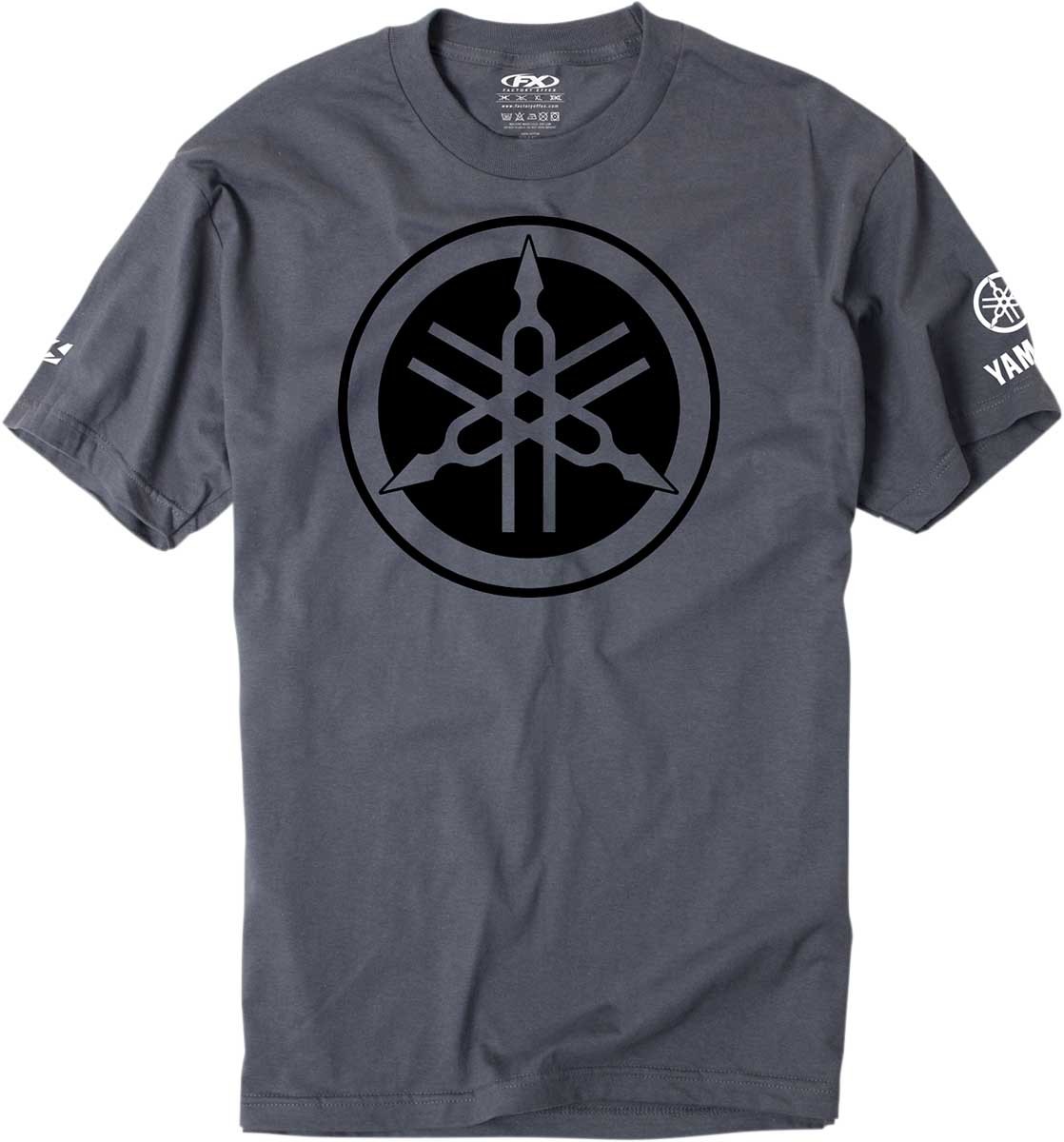 Factory Effex Yamaha Tuning Fork Premium T-Shirt - 1688296 Charcoal 2XL