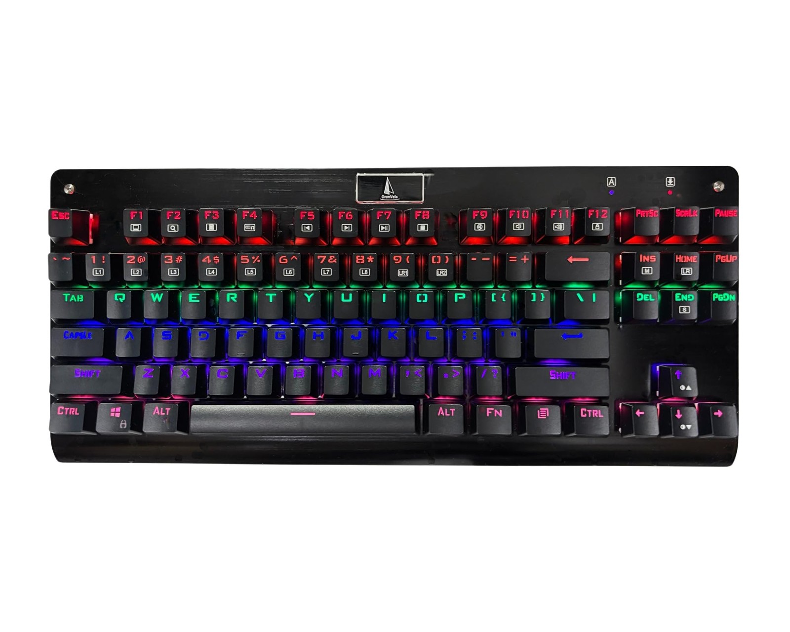 Granvela OUTEMU Tactile Brown Switches 87-Key LED Backlit N-Key Rol... Fast Ship