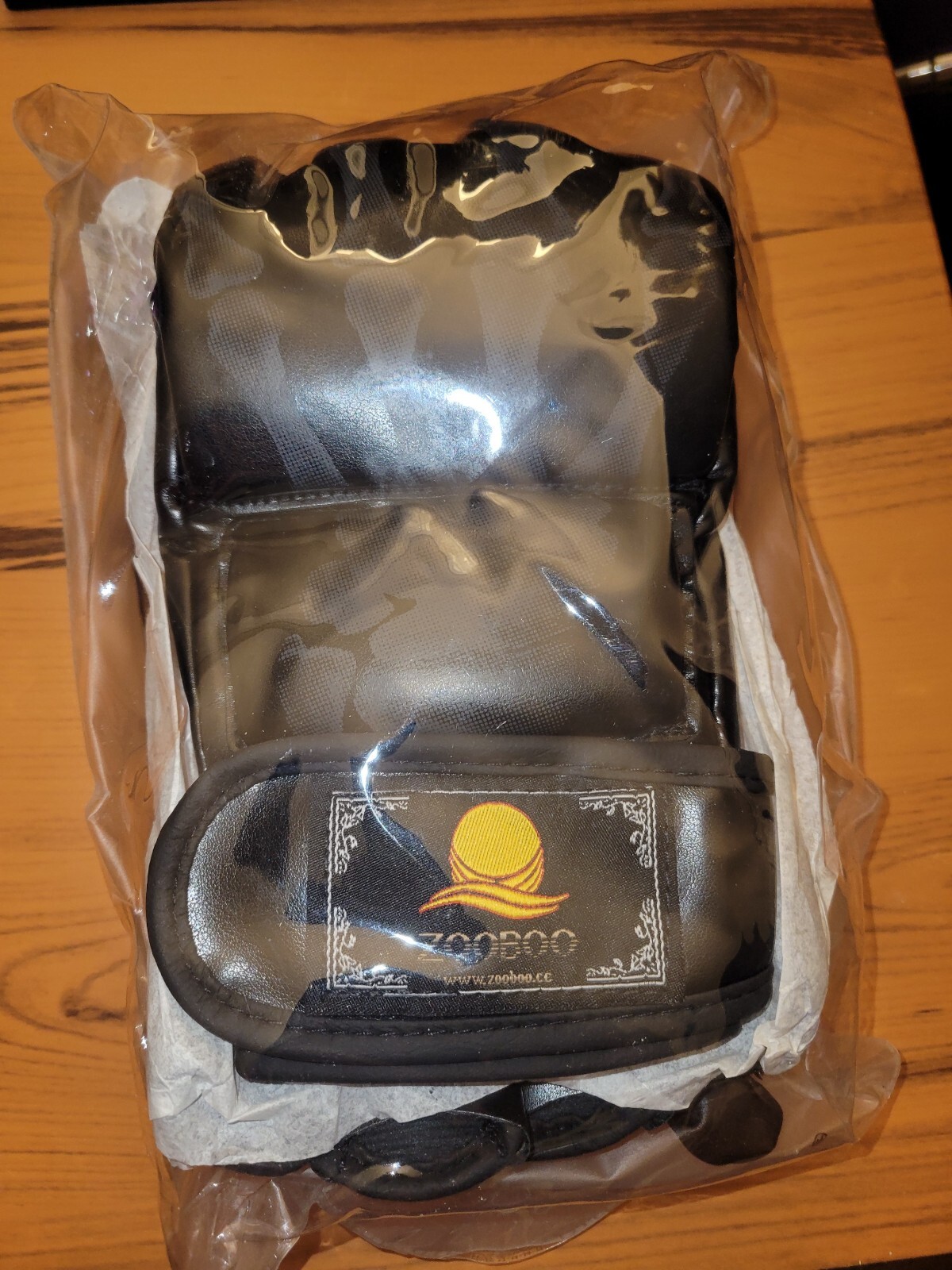 ZooBoo MMA Gloves, Half-Finger Boxing Fight Gloves MMA Mitts with Adjustable