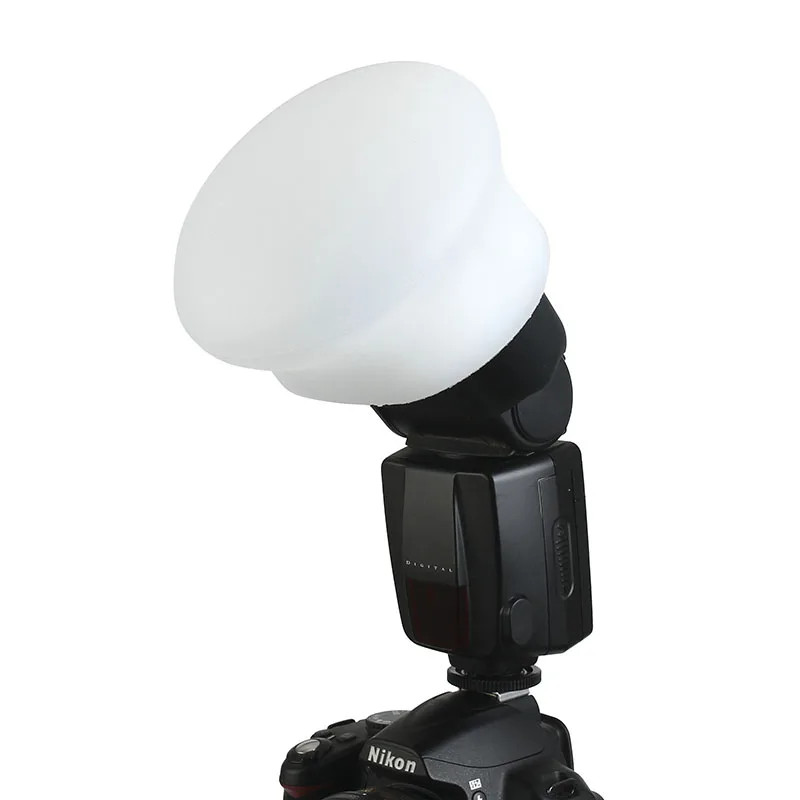 Magnetic Silicon Light Diffuser Rubber Sphere Modular Flash Accessories for Godo