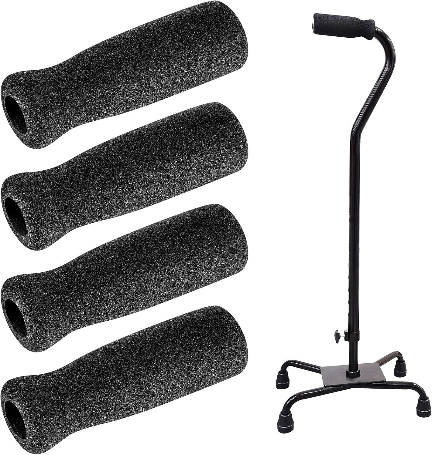 Foam Cane Handle Grip Replacement Offset Walking Stick Handle Cover