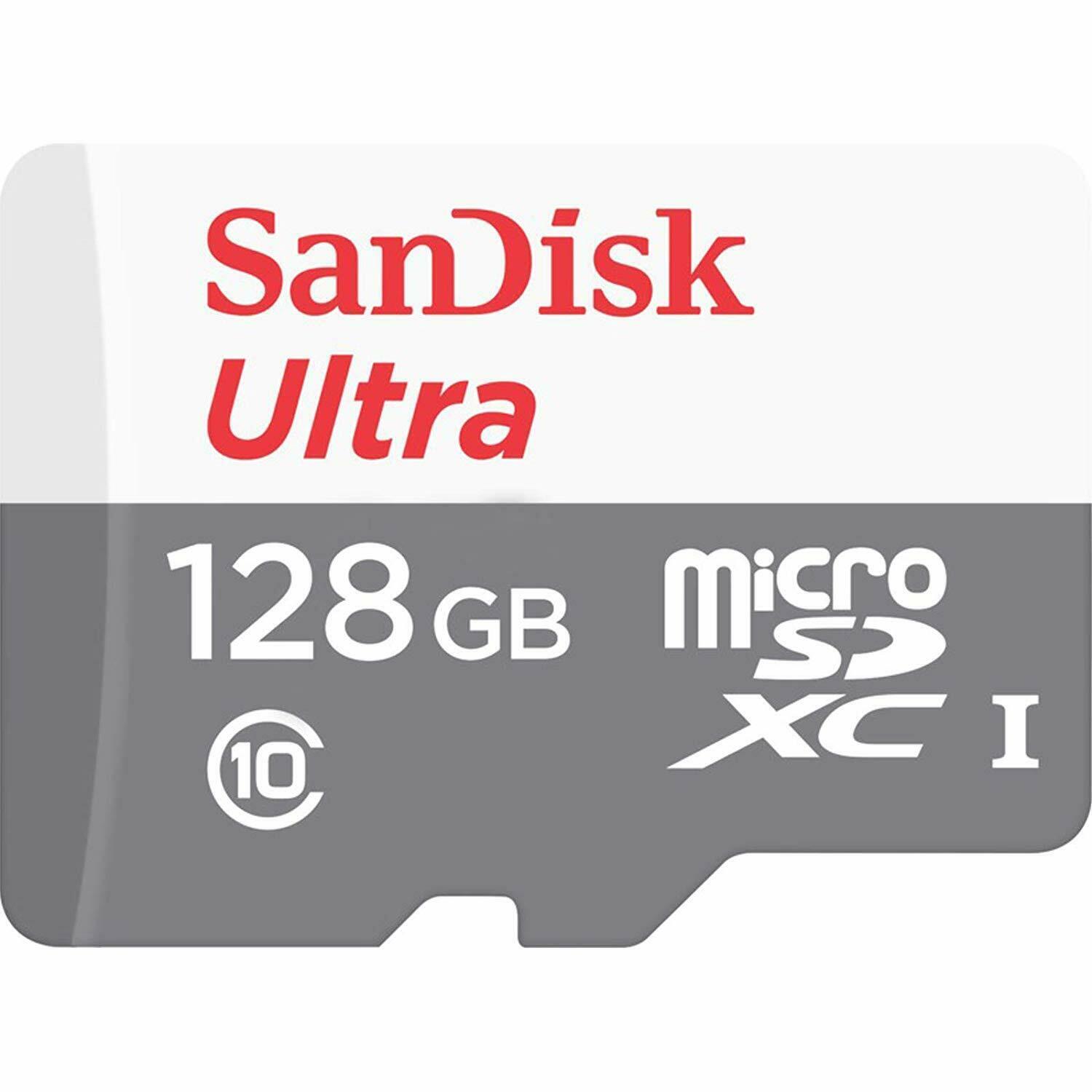 SanDisk Micro SD Card Ultra Memory 128GB 128G SDX  Class 10 TF SDXC UHS-I Mobile