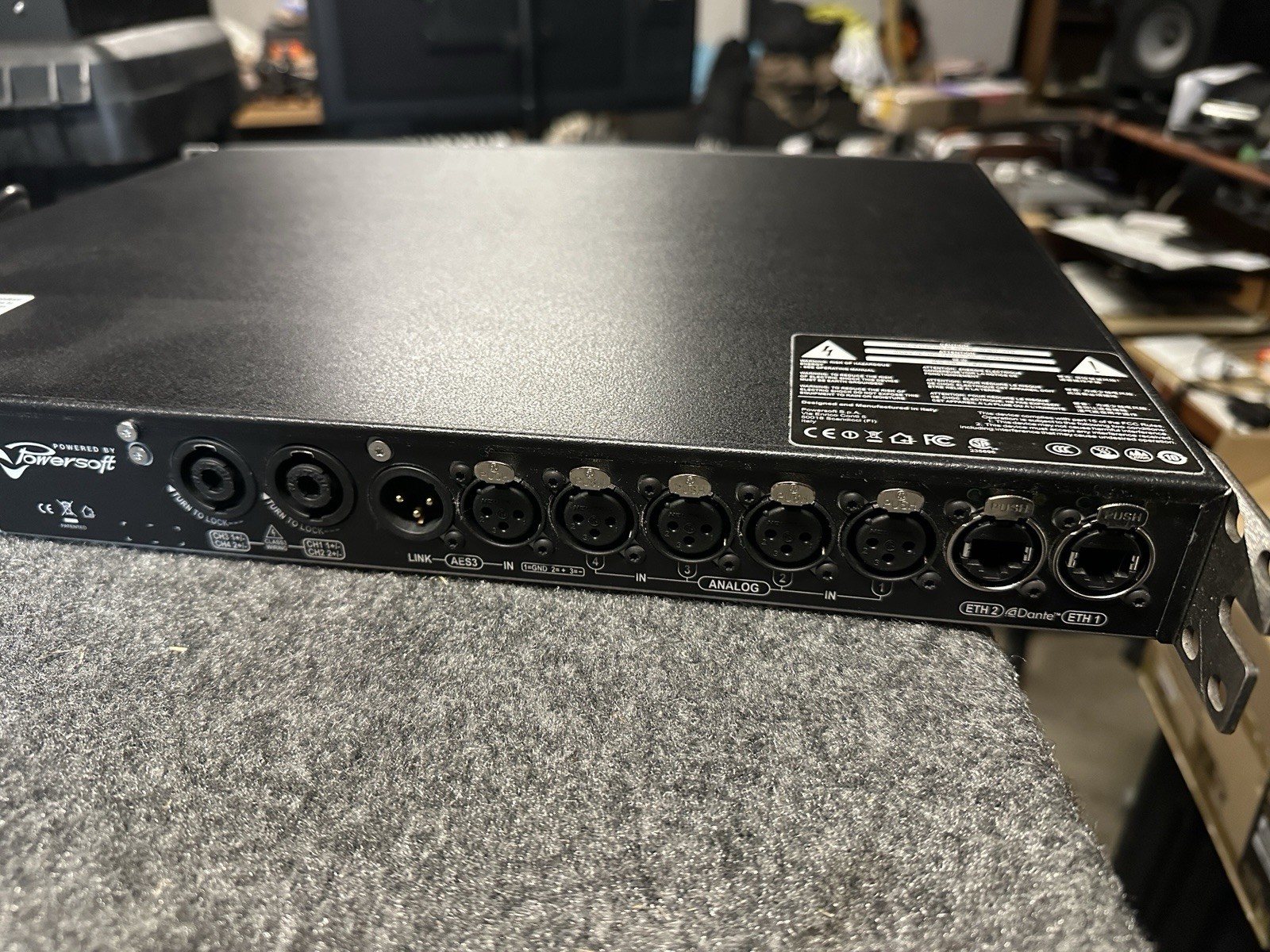 Powersoft T604 Amplifier