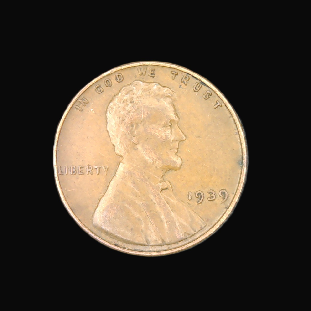 1939 Lincoln Wheat Cent Penny (XF)