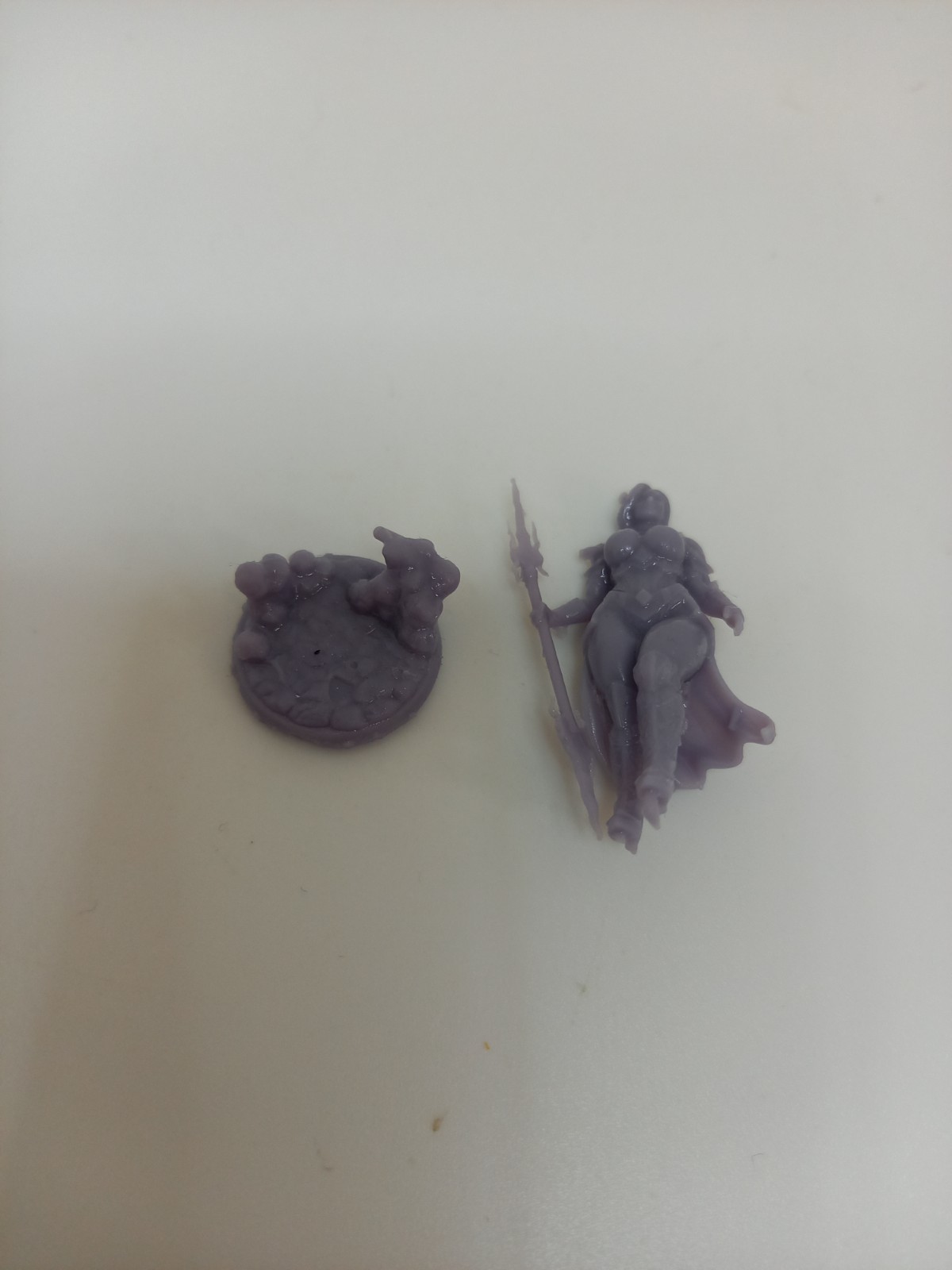 D&D Astrid Stormpiercer Valkyrie 3D Printed Resin Model Hold My Miniatures