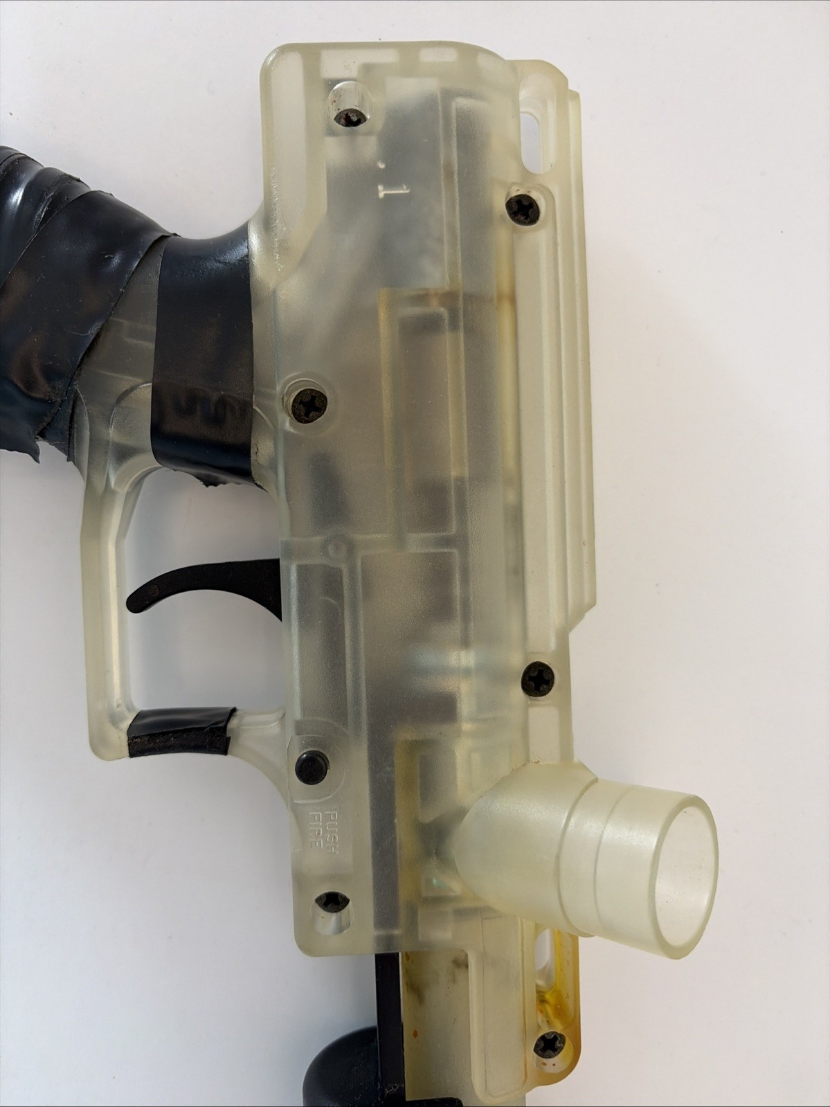 Brass Eagle Pump Action Paintball Gun Marker Clear