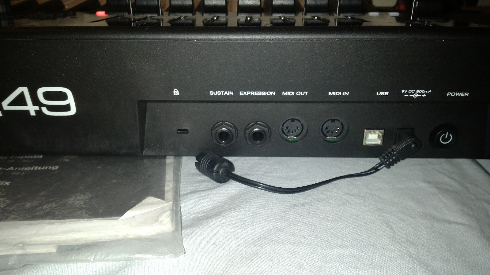 M-Audio CTRL49 Keyboard DAW MIDI 49-Key USB CIB