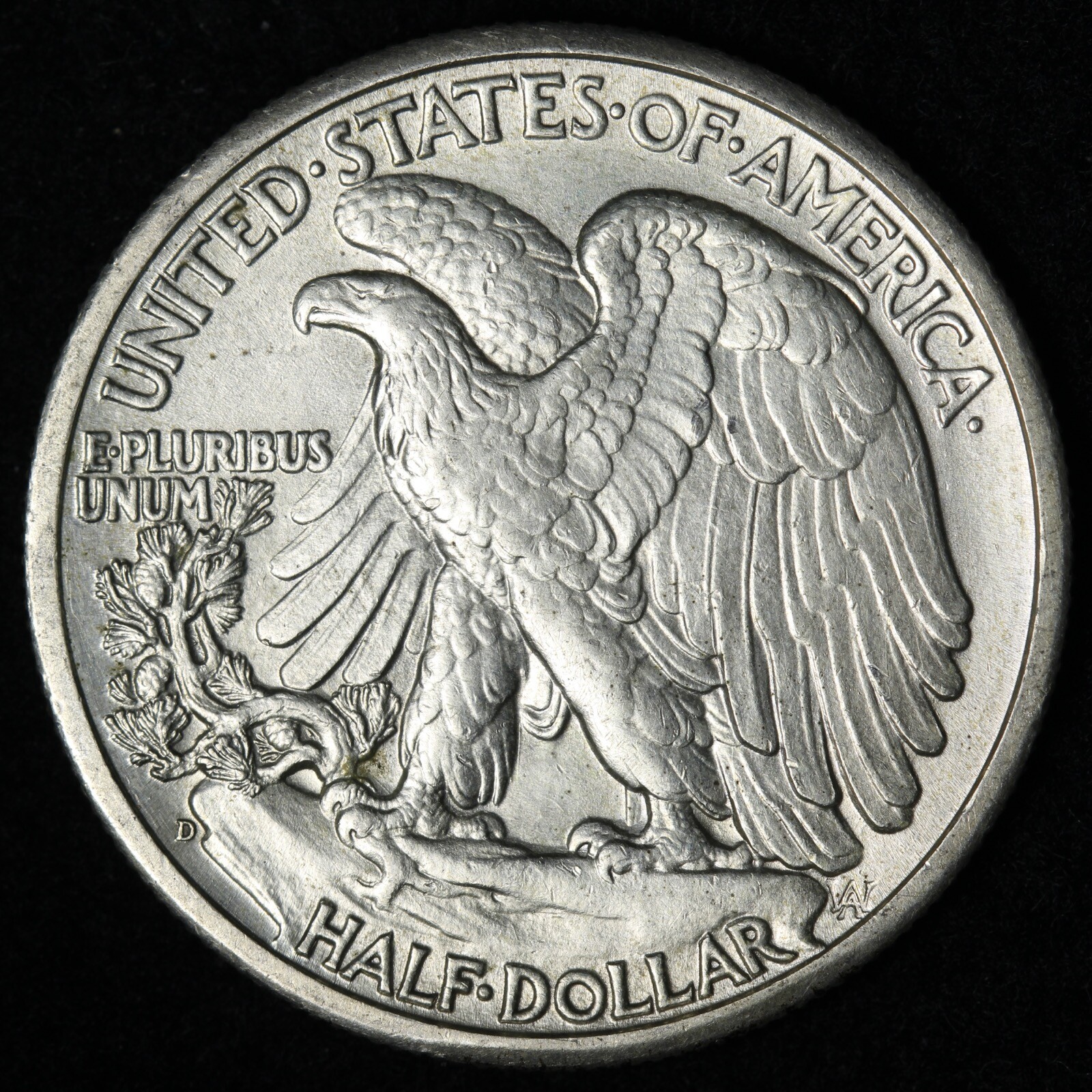 1944-D Walking Liberty Silver Half Dollar BU *UNCIRCULATED* MS E333 T
