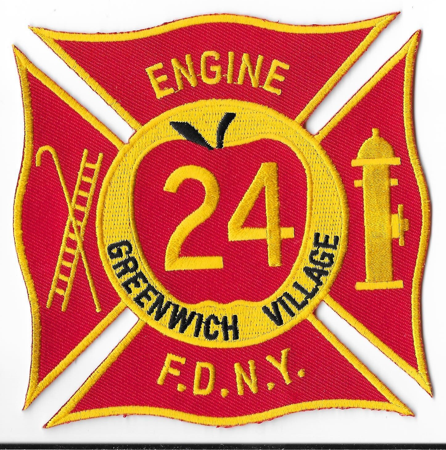 New York Fire Department (FDNY) Engine 24 Greenwich Village Patch V1