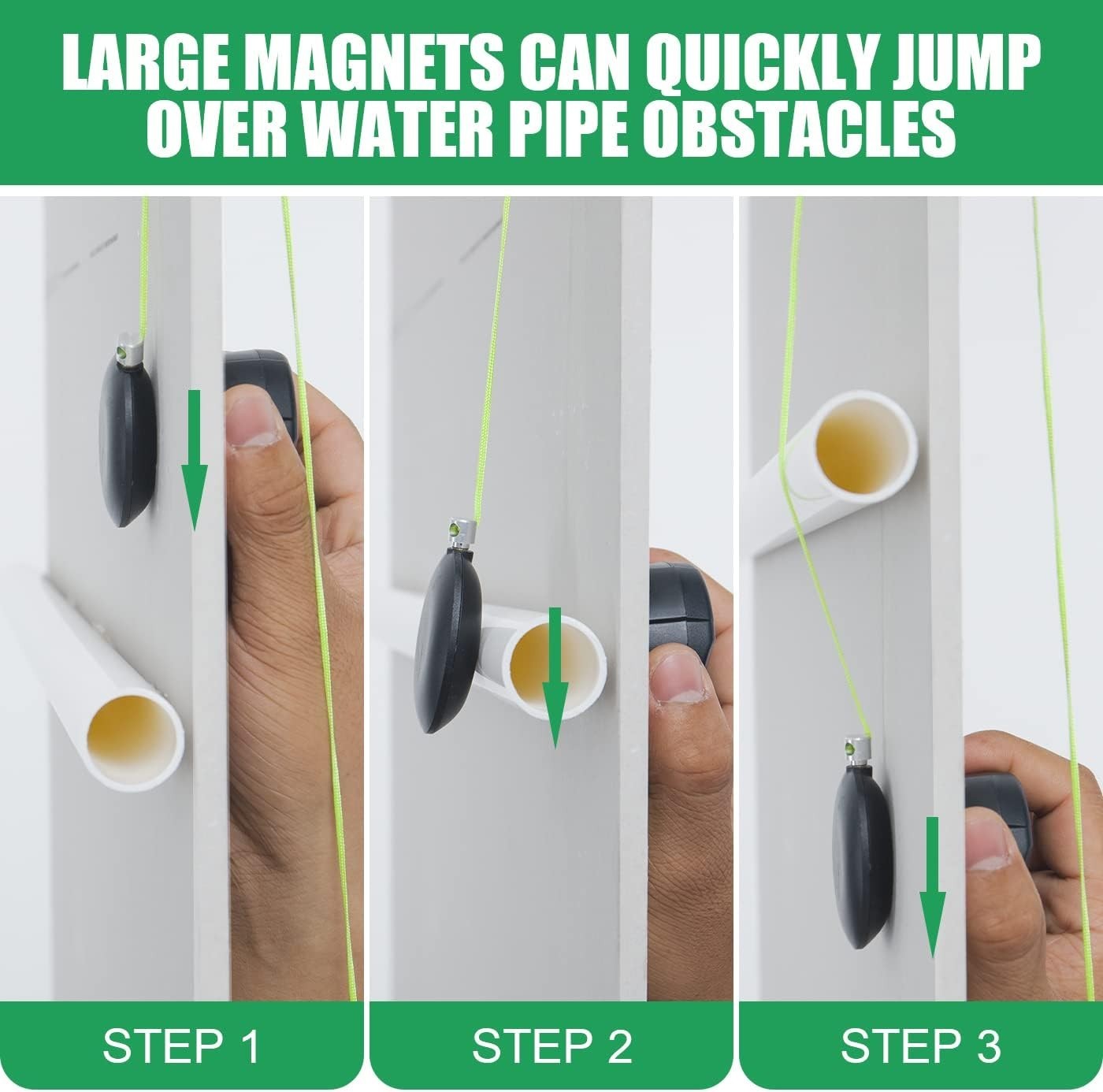 Advanced Magnetic Wire Puller Kit - Navigate Cables With Precision and Ease