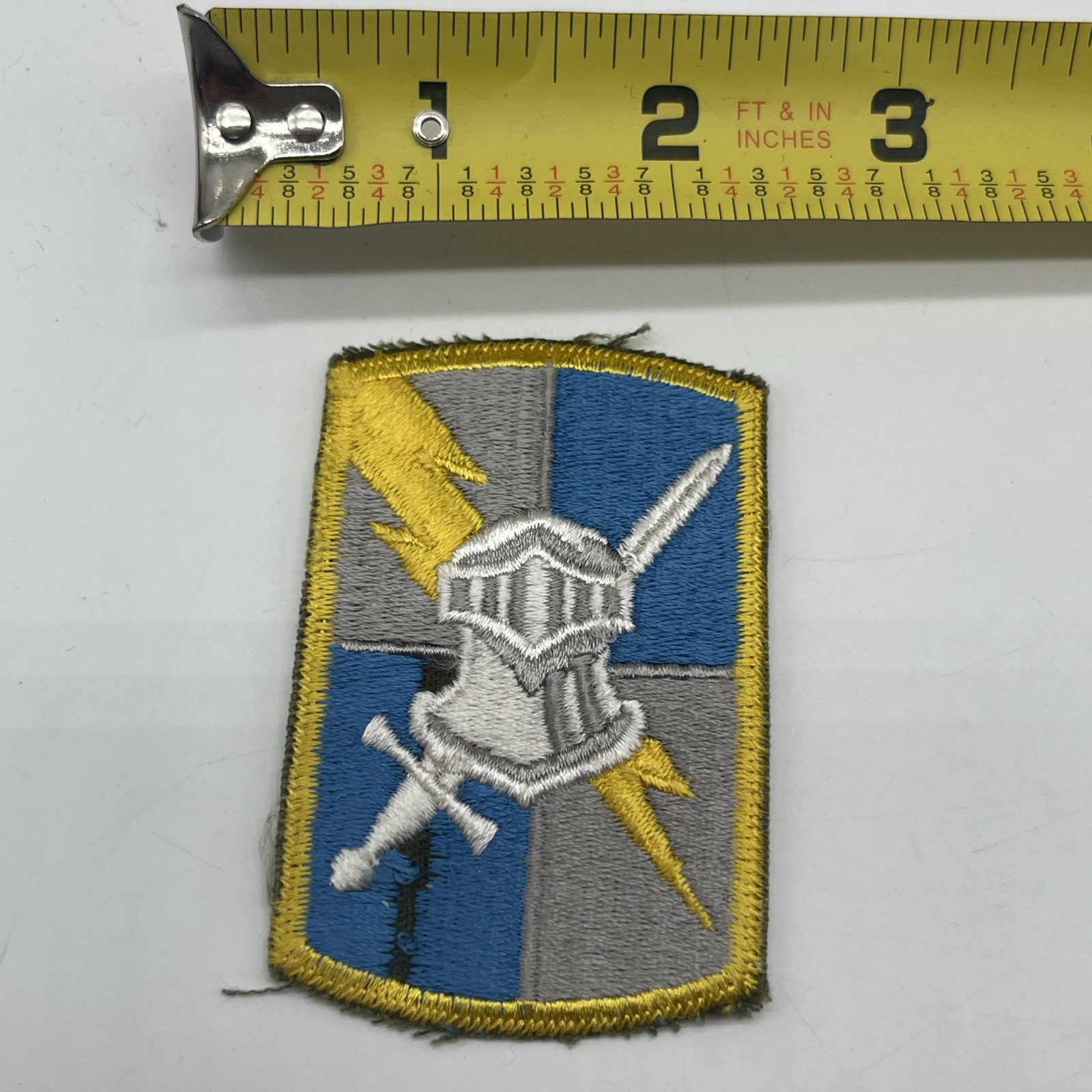 U.S. Military 513th Military Intelligence Brigade Patch Insignia ERROR Cut Color