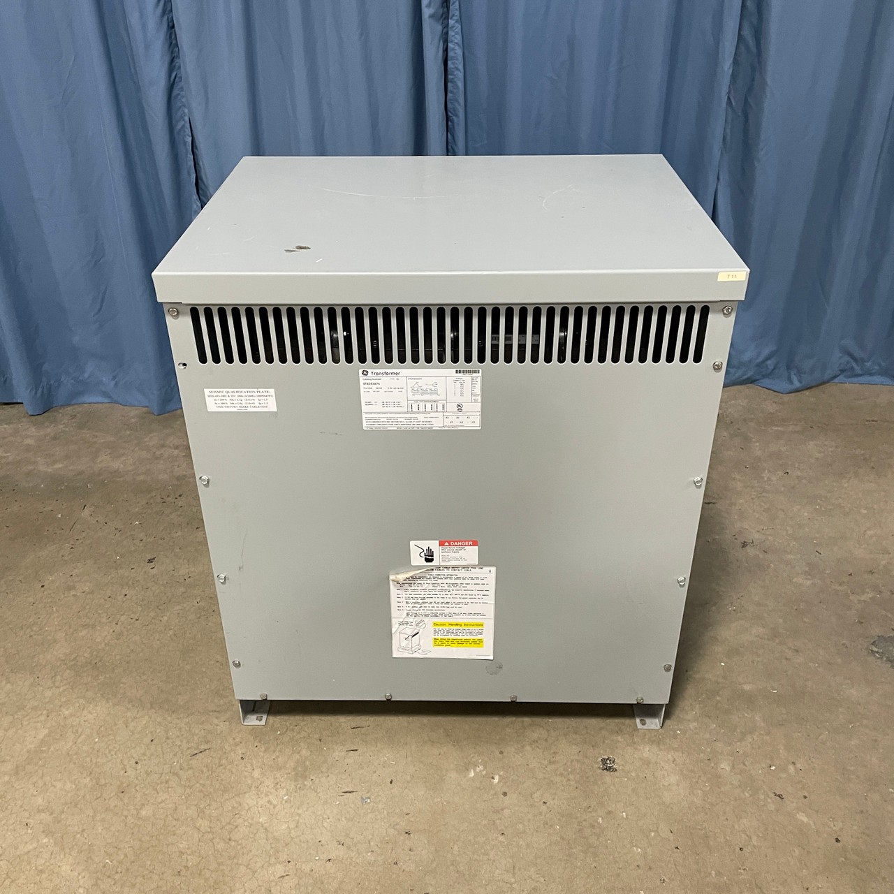 GE 9T83B3874 Transformer Primary 480 Volts Secondary 208 Volts (251307)