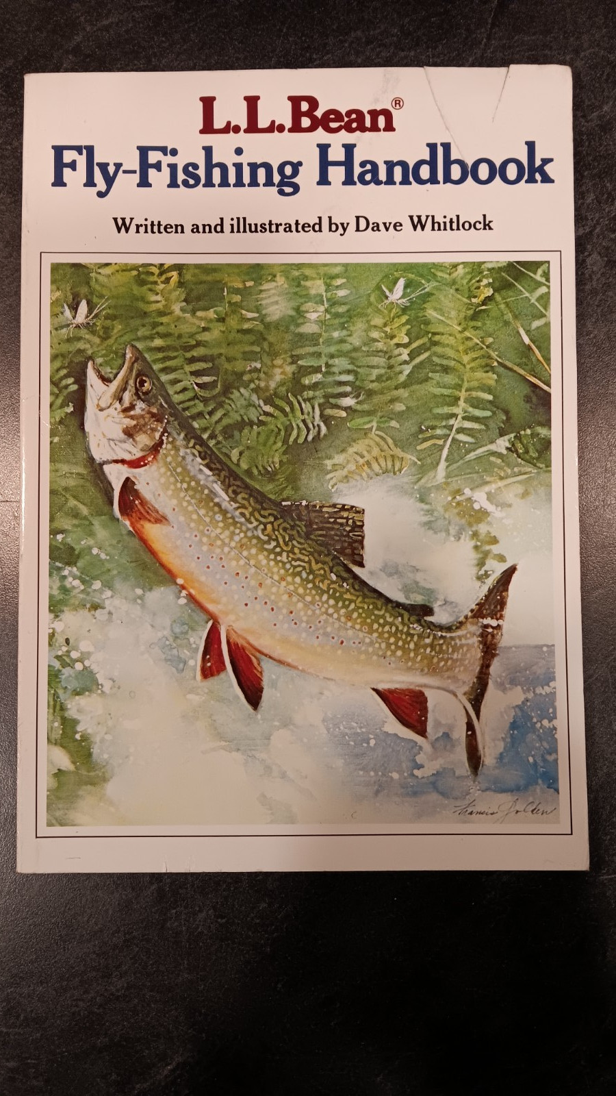 FLY-FISHING HANDBOOK L.L.BEAN Rivers Lakes Musky Pike Bass Crankbait
