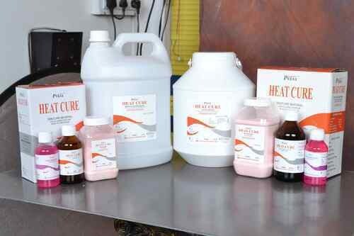 Dental HEAT CURE Acrylic Denture Base Material PYRAX - Various Shades and Packs