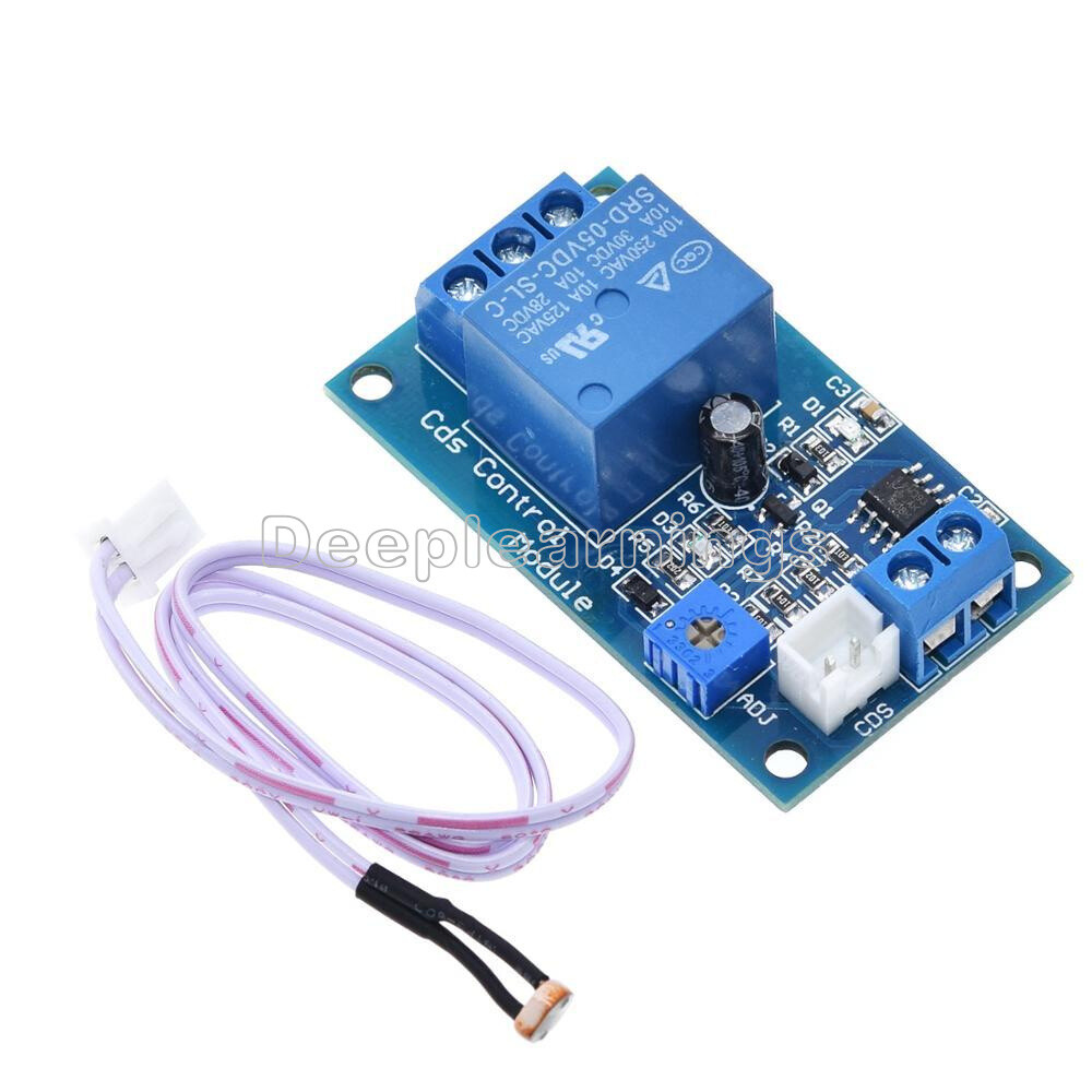 NEW DC 5V / 12V Light Control Switch Photoresistor Relay Module Detection Sensor