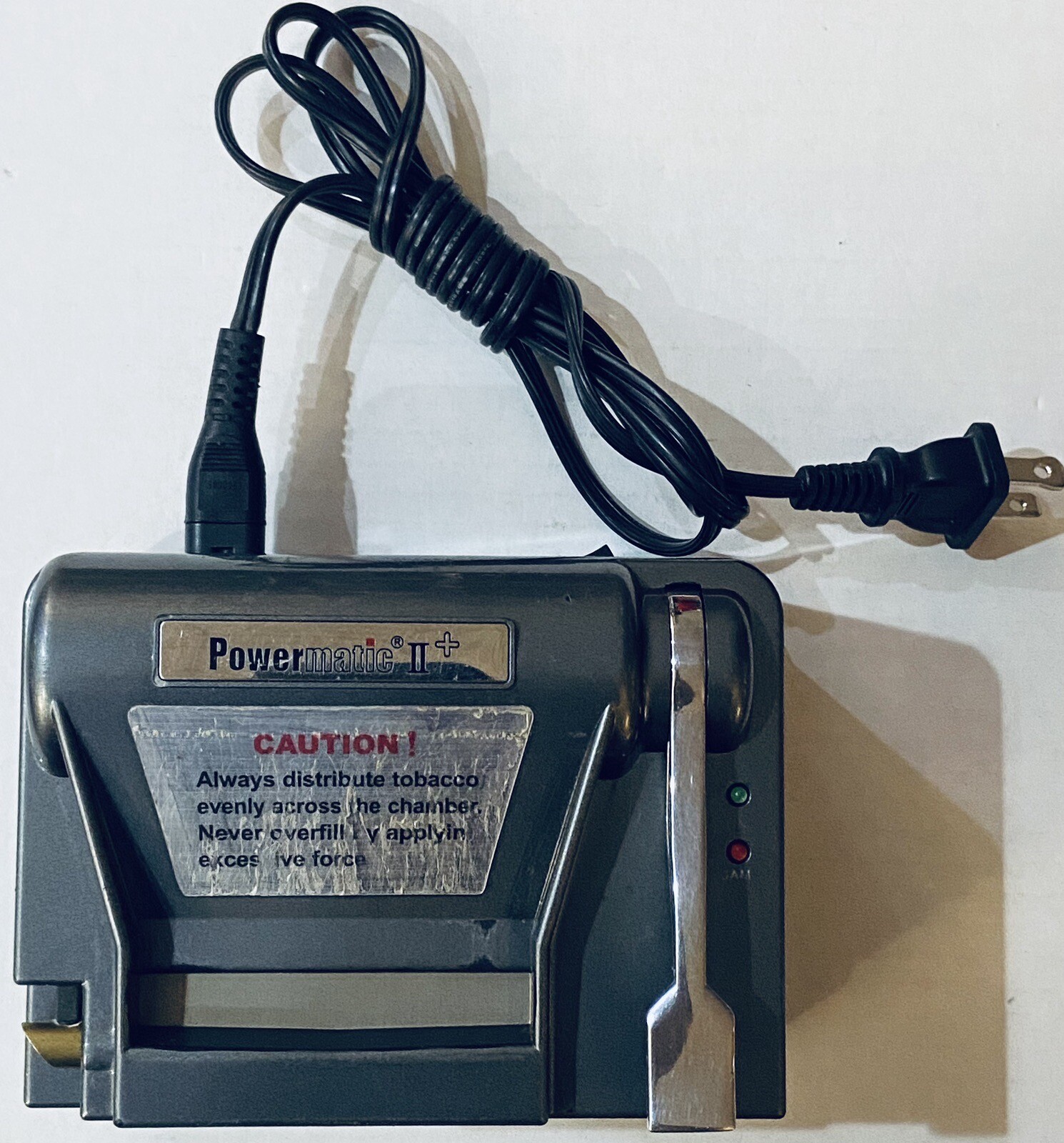 Powermatic II Electric Cigarette Injector Machine  No Tray Fully Tested