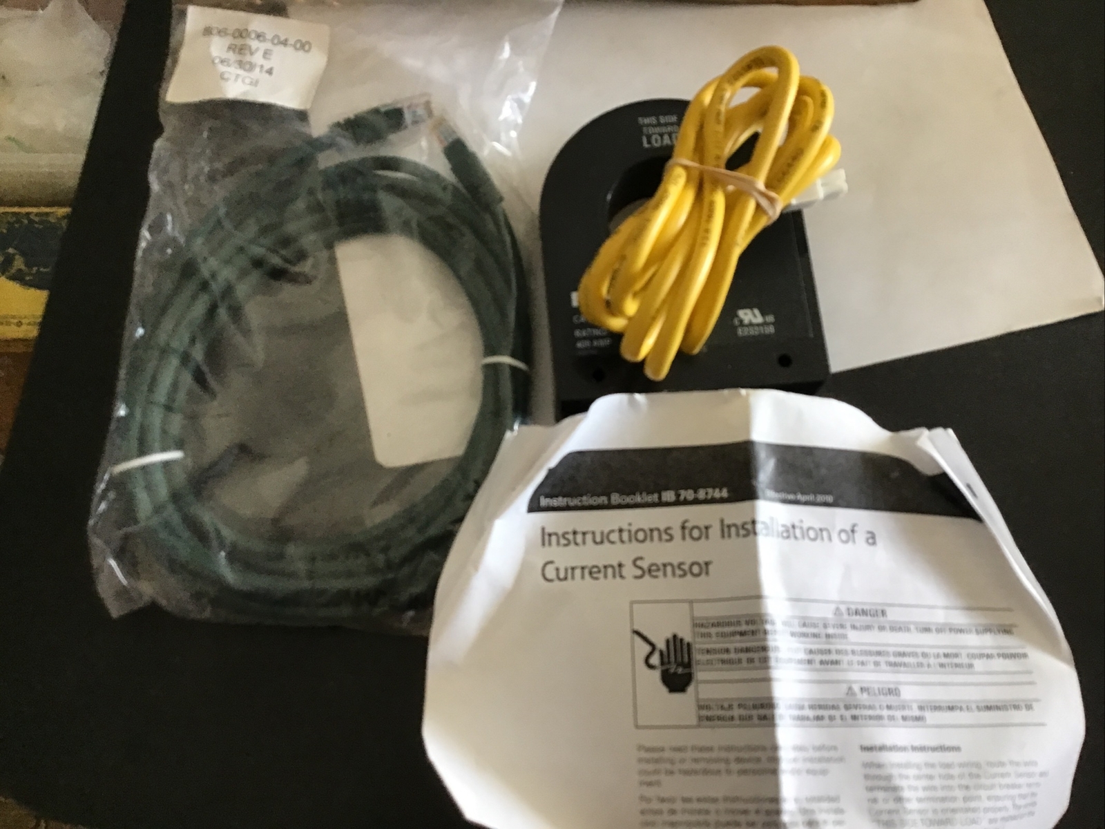 Eaton CS400 400 Amp Current Sensor for Power Xpert Multipoint Energy Meter
