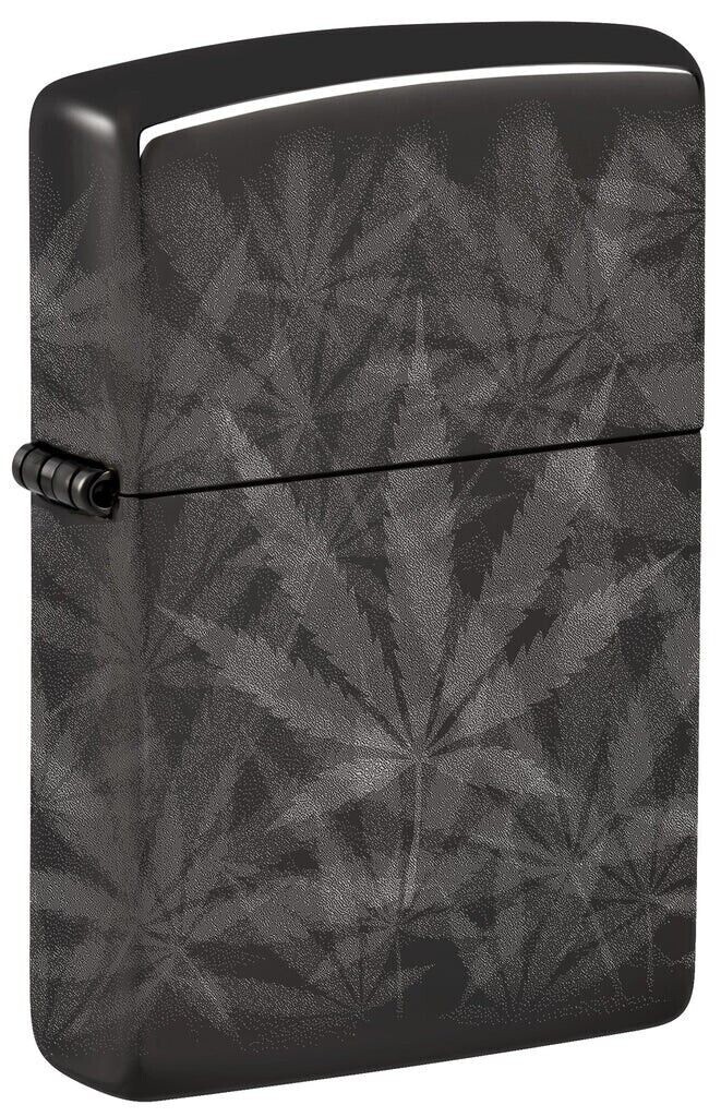 Zippo Plant Design High Polish Black  48924