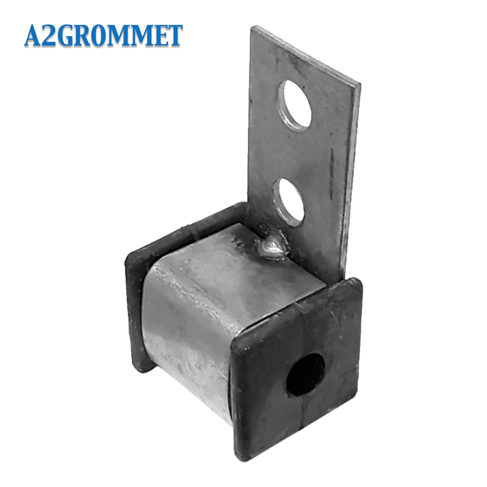A2GROMMET 2 PACK Exhaust Rubber Hanger Insulator Bracket For 3/8" 5/16" Rods