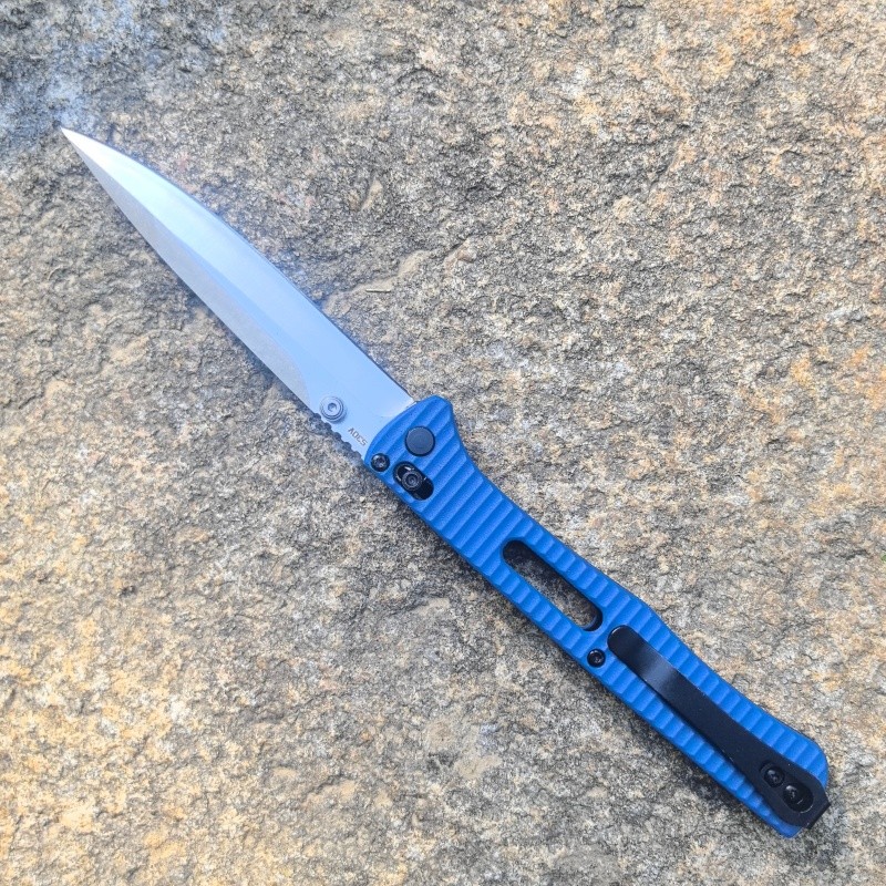 8.7" 417 S30V Blade Fiberglass Handle Tactical Outdoor Pocket Folding Knife Edc