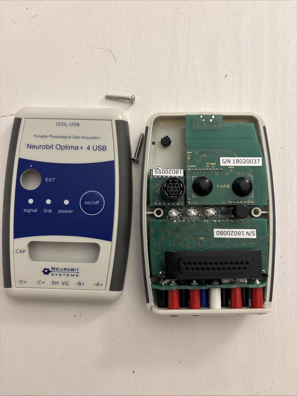 Optima+ 4 USB Neurobit Systems  BioEra And BioExplorer Compatible HEG for PARTS
