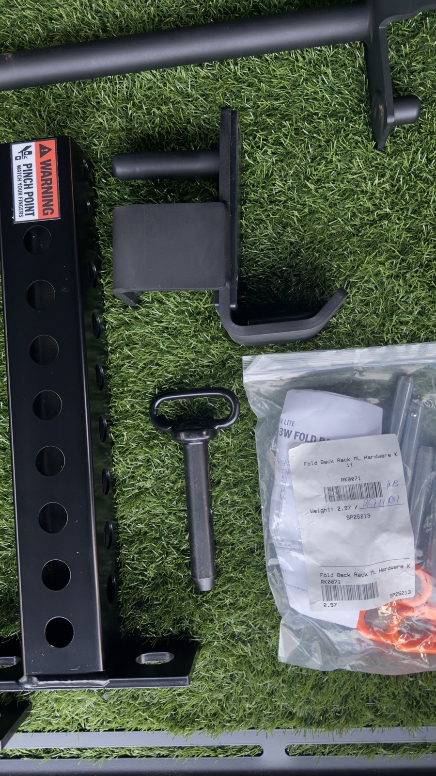 ROGUE RML-3WC FOLD BACK WALL MOUNT RACK