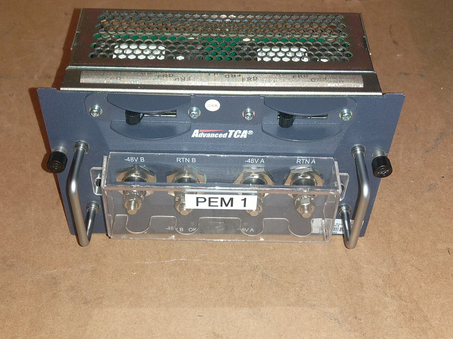 Advanced TCA ATCA 14u PIU PEM NPEMC NPEMF redundant power entry module