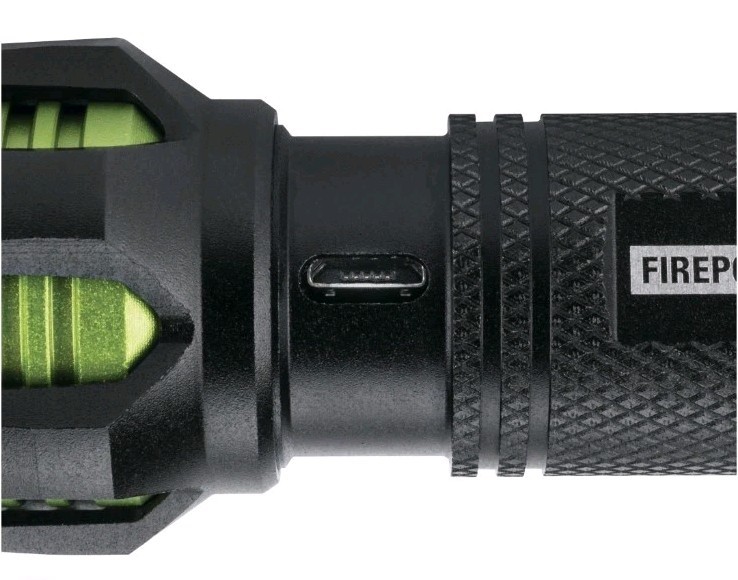 🔦 ⭐ Firepoint X Rechargeable LED Flashlight USB Li-Ion Tactical Bright