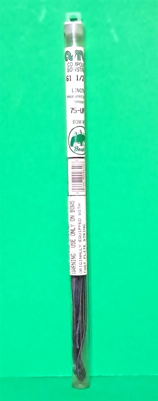 Original Bear Archery Fast Flite Replacement Bow String 61 1/2" Draw wt 75# & up
