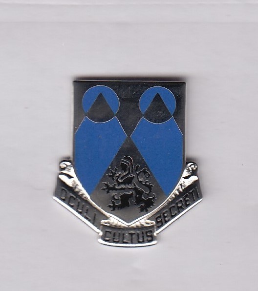 US ARMY 2nd MILITARY INTELLIGENCE BATTALION crest DUI badge c/b G-23