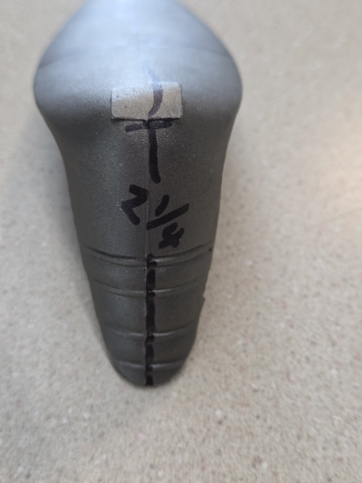 Iron Butplate For Fowler Black Powder Rifle