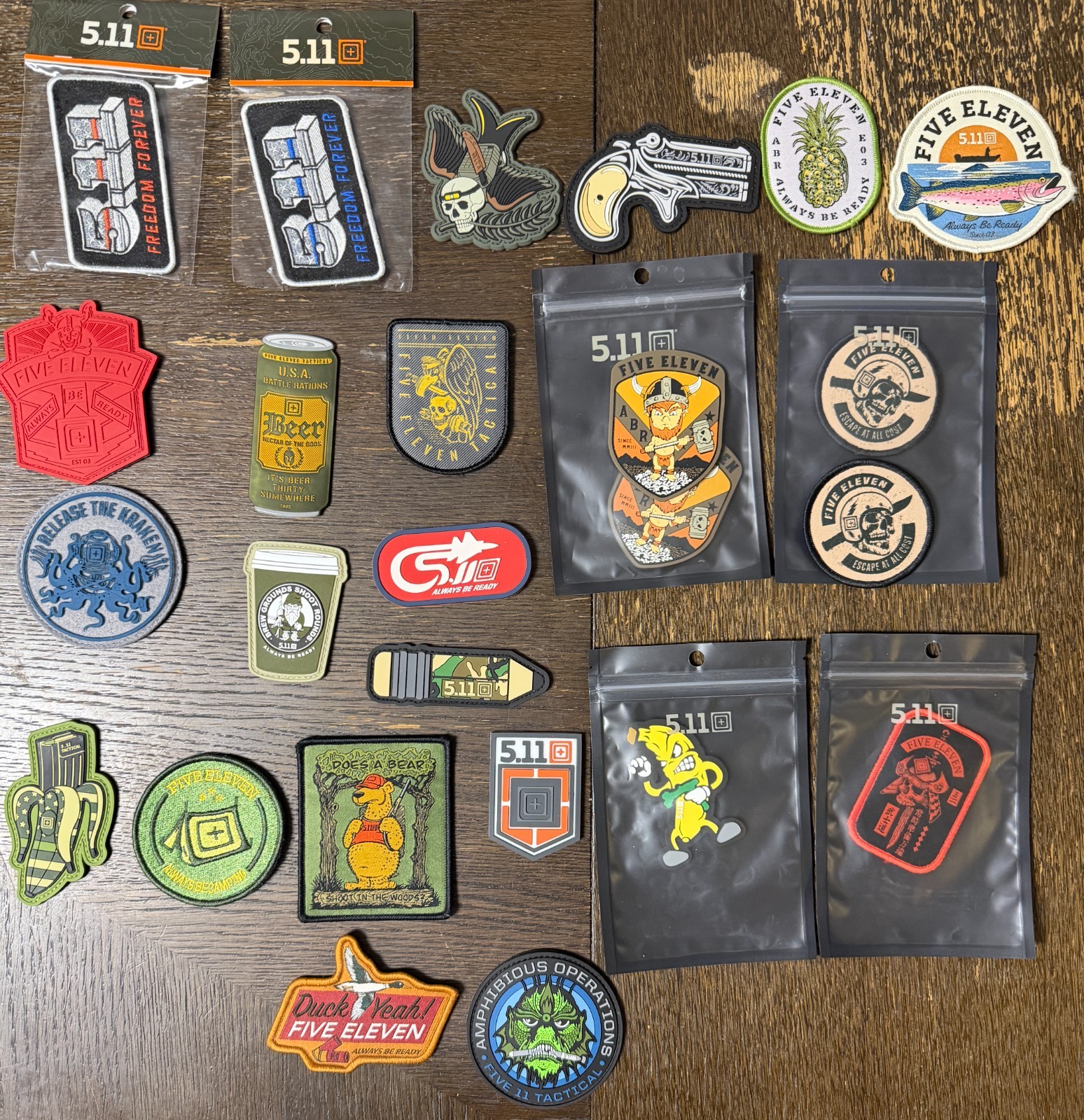 5.11 Tactical Patches