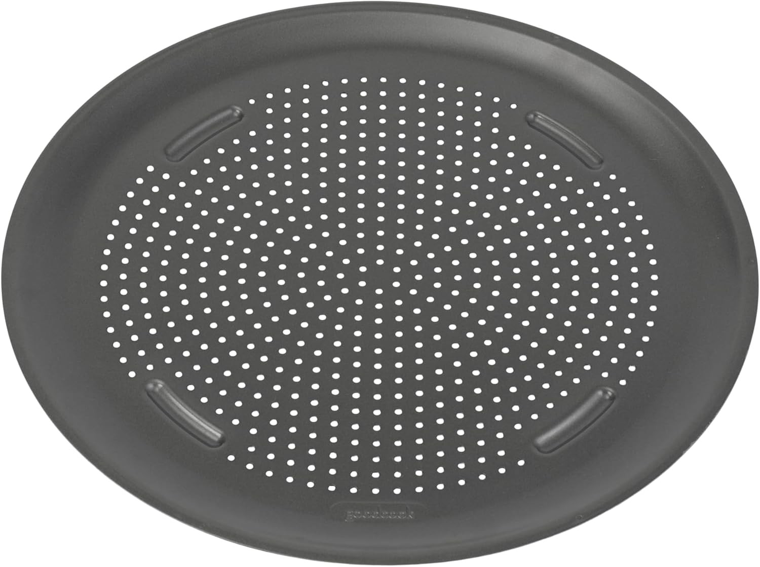 AirPerfect Insulated Nonstick Carbon Steel Pizza Pan with Cutting Guides,