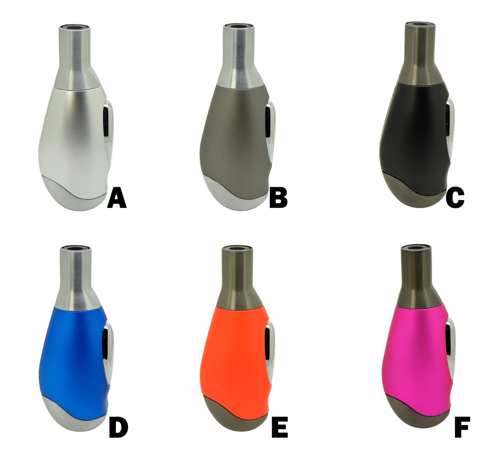 Scorch Torch Butane Satin Finish Stainless Steel Refillable Lighter