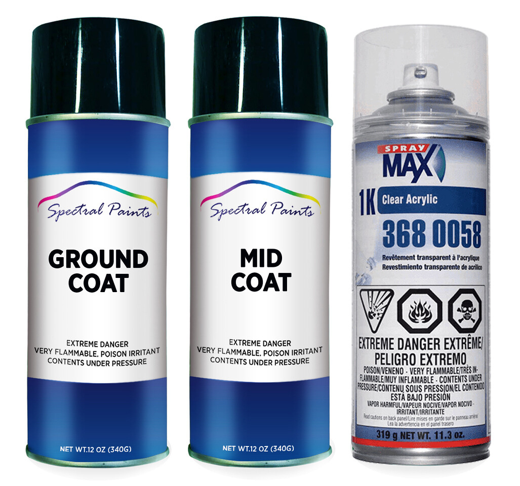 For Ford WF White Pearl Spray Paint & Clear Compatible