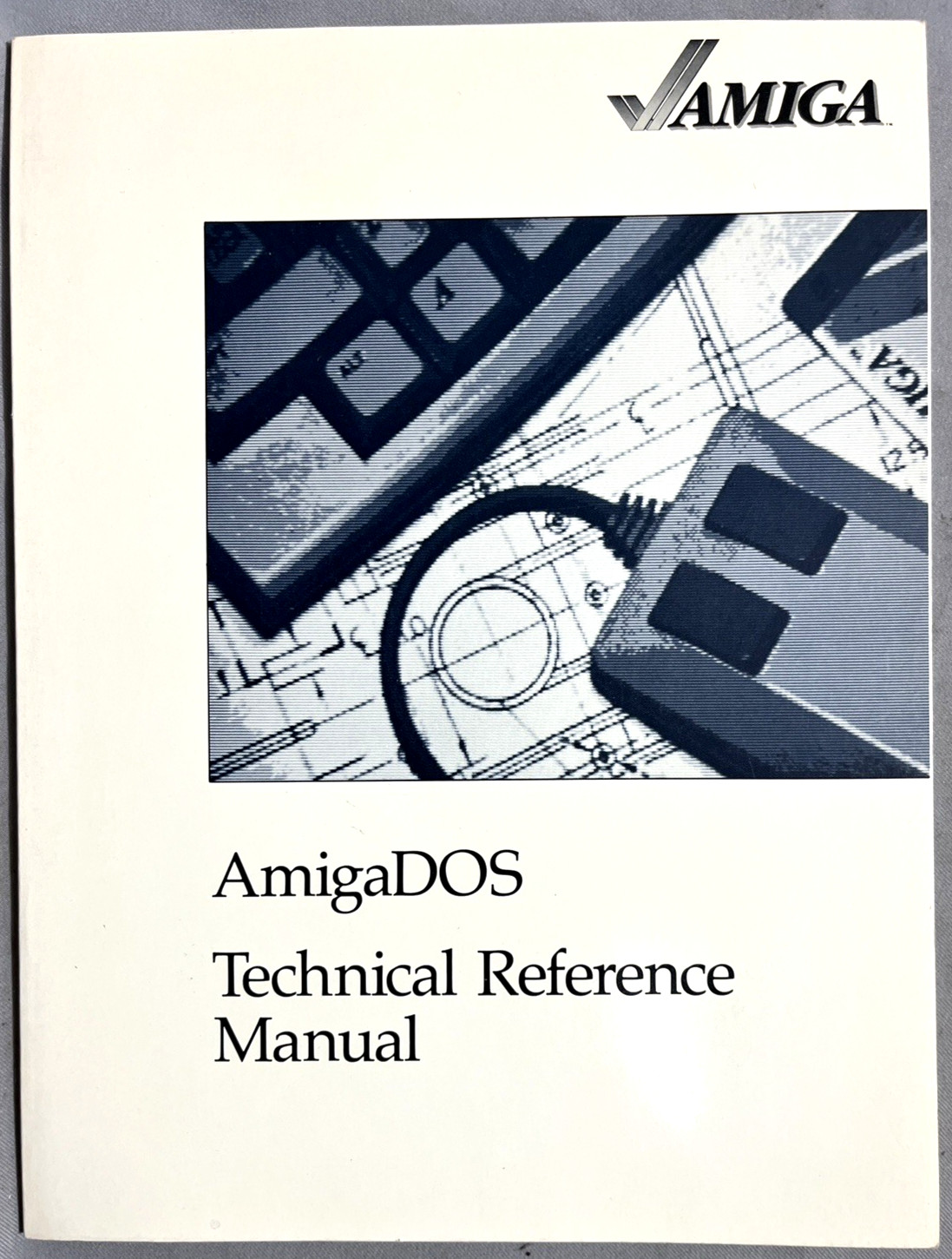 AmigaDOS Technical Reference Softcover Book from Commodore-Amiga  1985 T. King