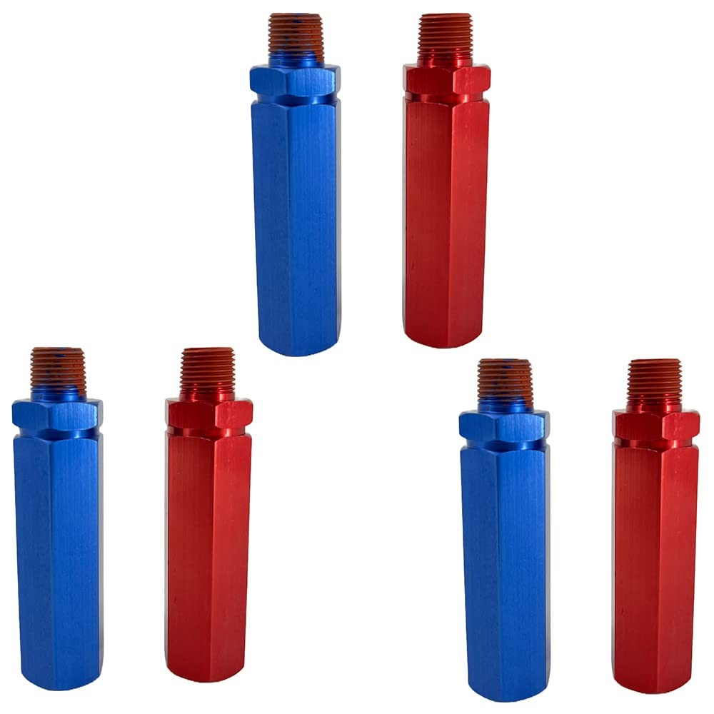 3 set of Aluminum Glad Hand Handles Grip - One Blue & One Red Set 12600 Gladhan
