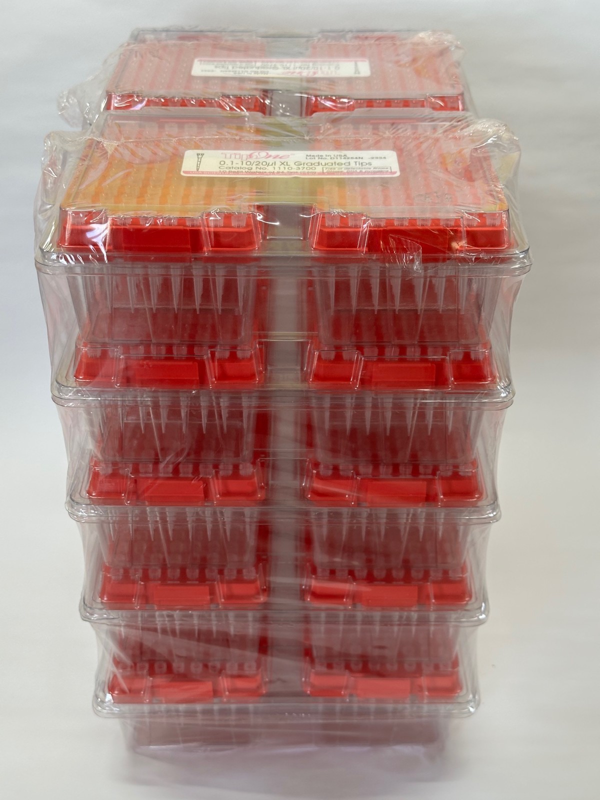 TipOne 0.1-10/20µL XL Graduated Tip (20 racks 1920 total) 1110-3700