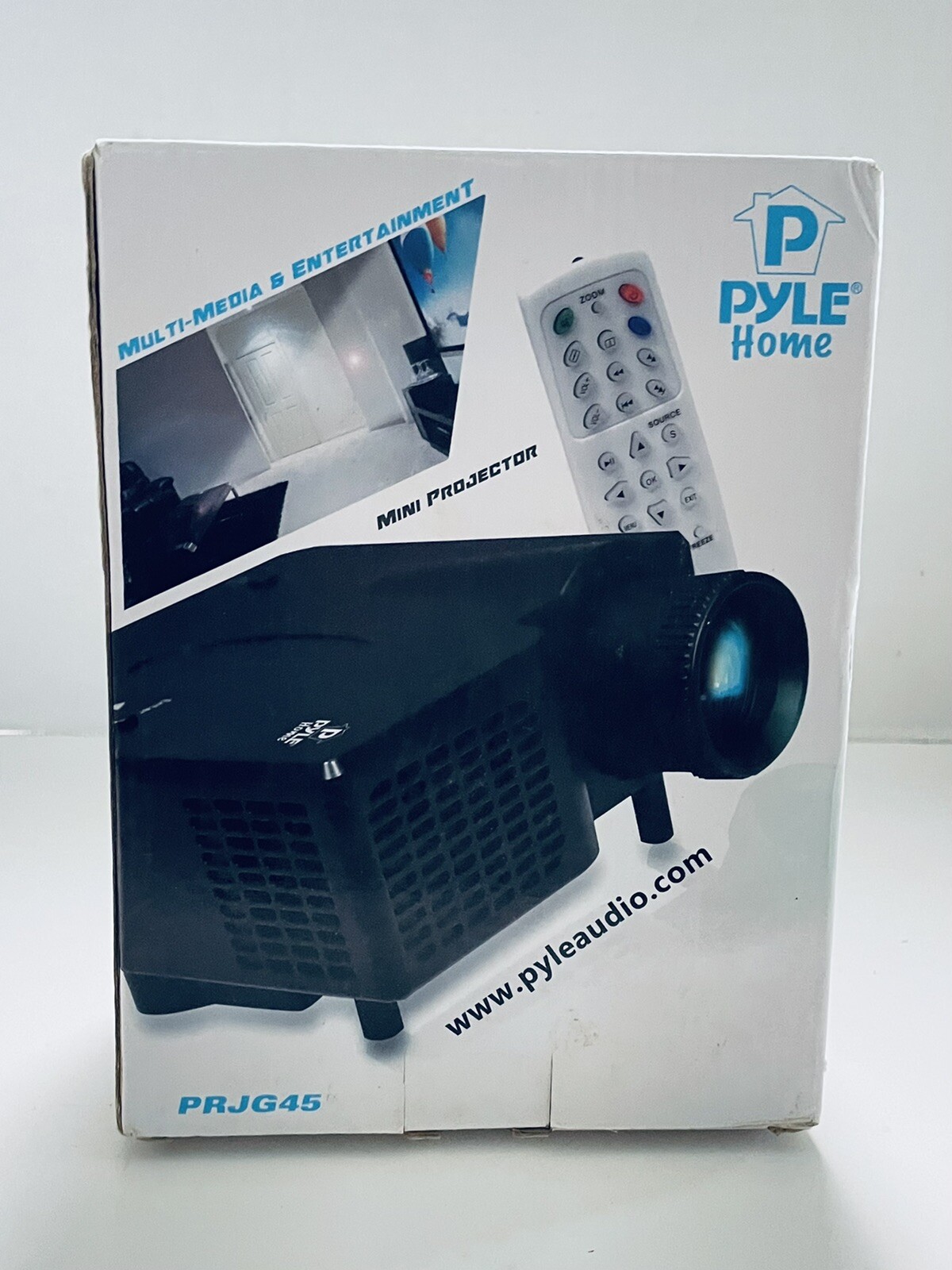 Pyle Home PRJG45 Multimedia Mini Projector NEW