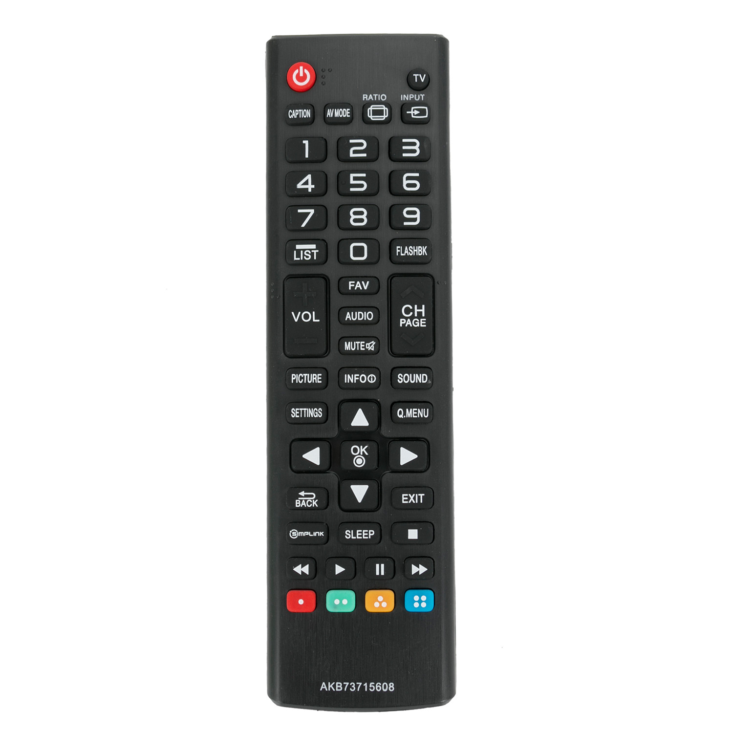 New AKB73715608 Replaced Remote for LG TV 32LN520B 32LN5300 42LN5300 42LN5400