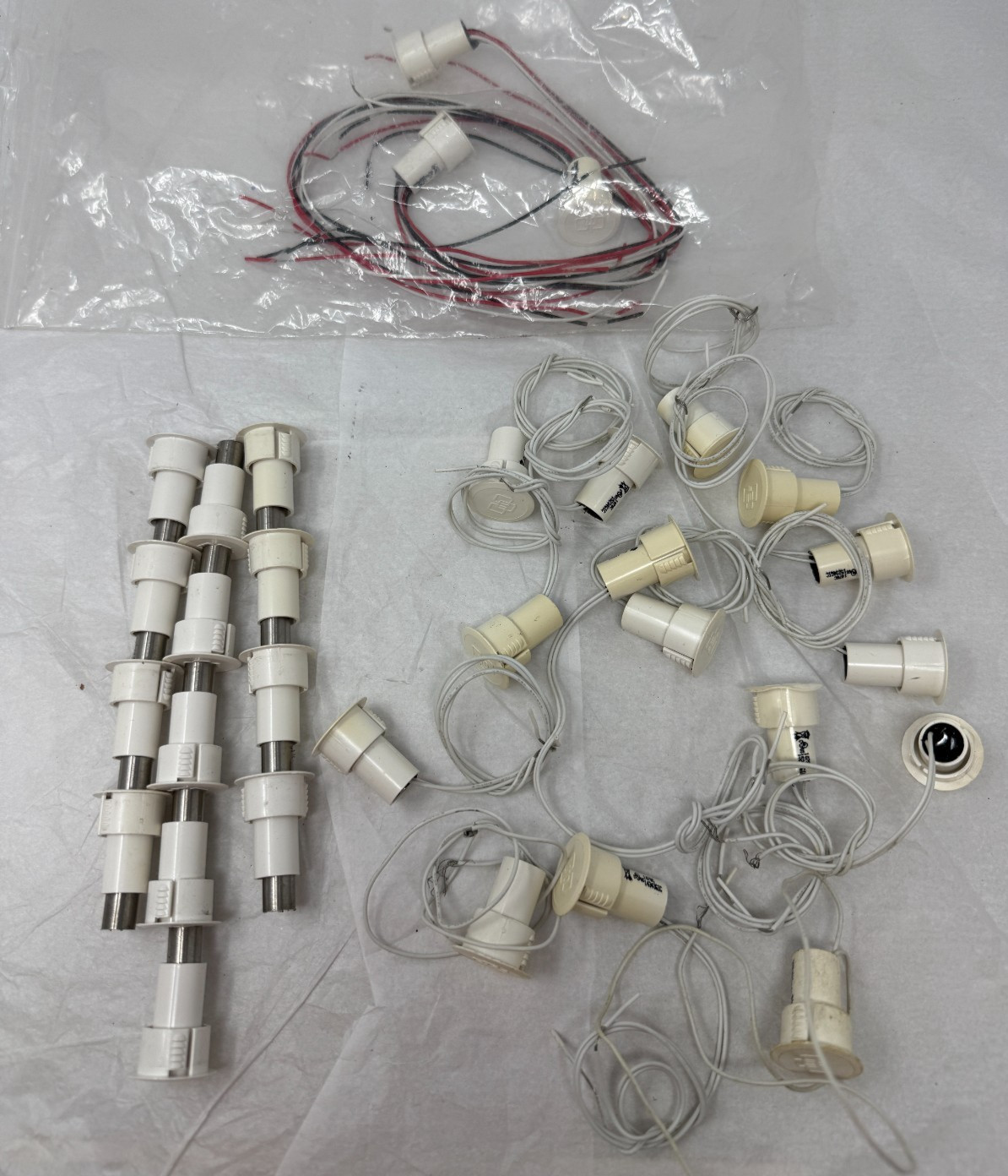 Interlogix Reed Switch Door Position Swtich Sensor Alarm Magnetic Lot Some Used